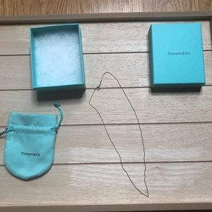 NWOT TAGS 18inch TIFFANY & CO STERLING SILVER NECKLACE